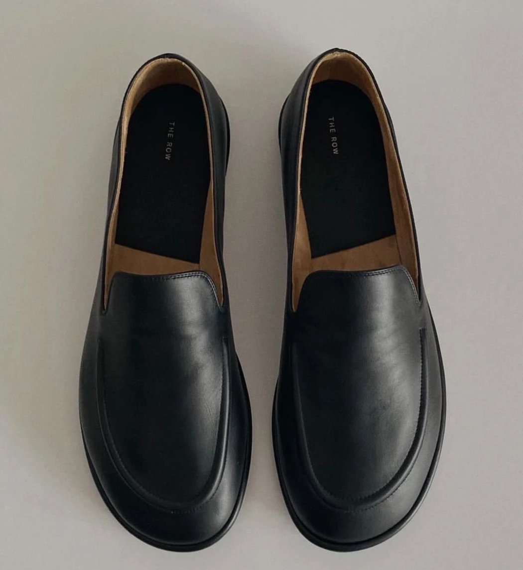 Item Thumbnail for The row loafers, the best imported calfskin (1-1.5 sizes smaller) (sizes 36-42 shipped in seconds, sizes 43 and above shipped in 7-10 days)