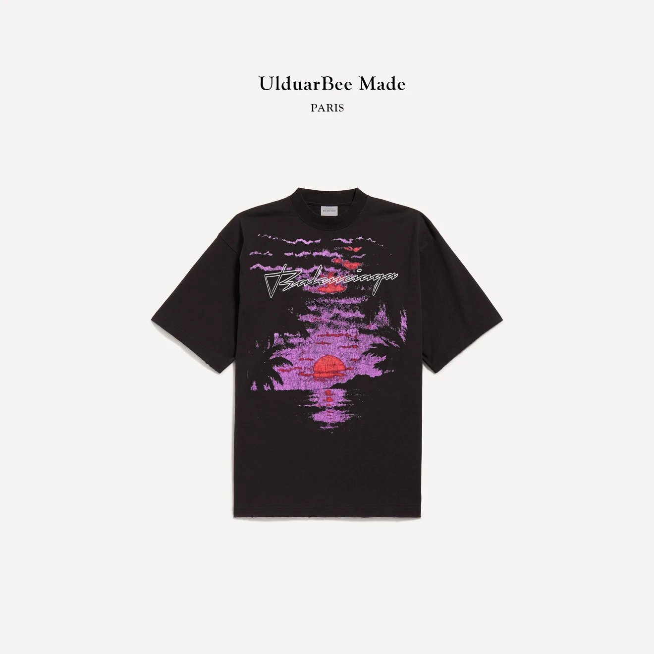[New Product Preview] Bee MADE Signature Slogan Short Sleeve/Artistic Aesthetics/Soft Silk Screen Printing