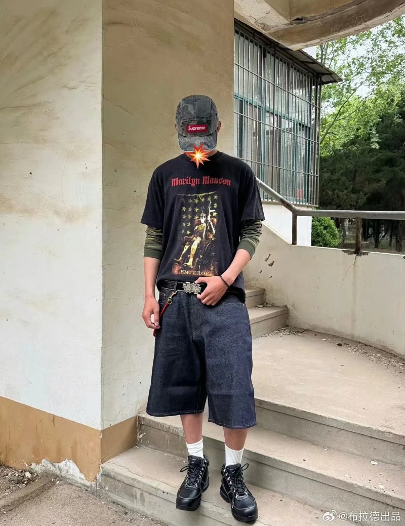 WEEK11 Baggy Selvedge Denim Short