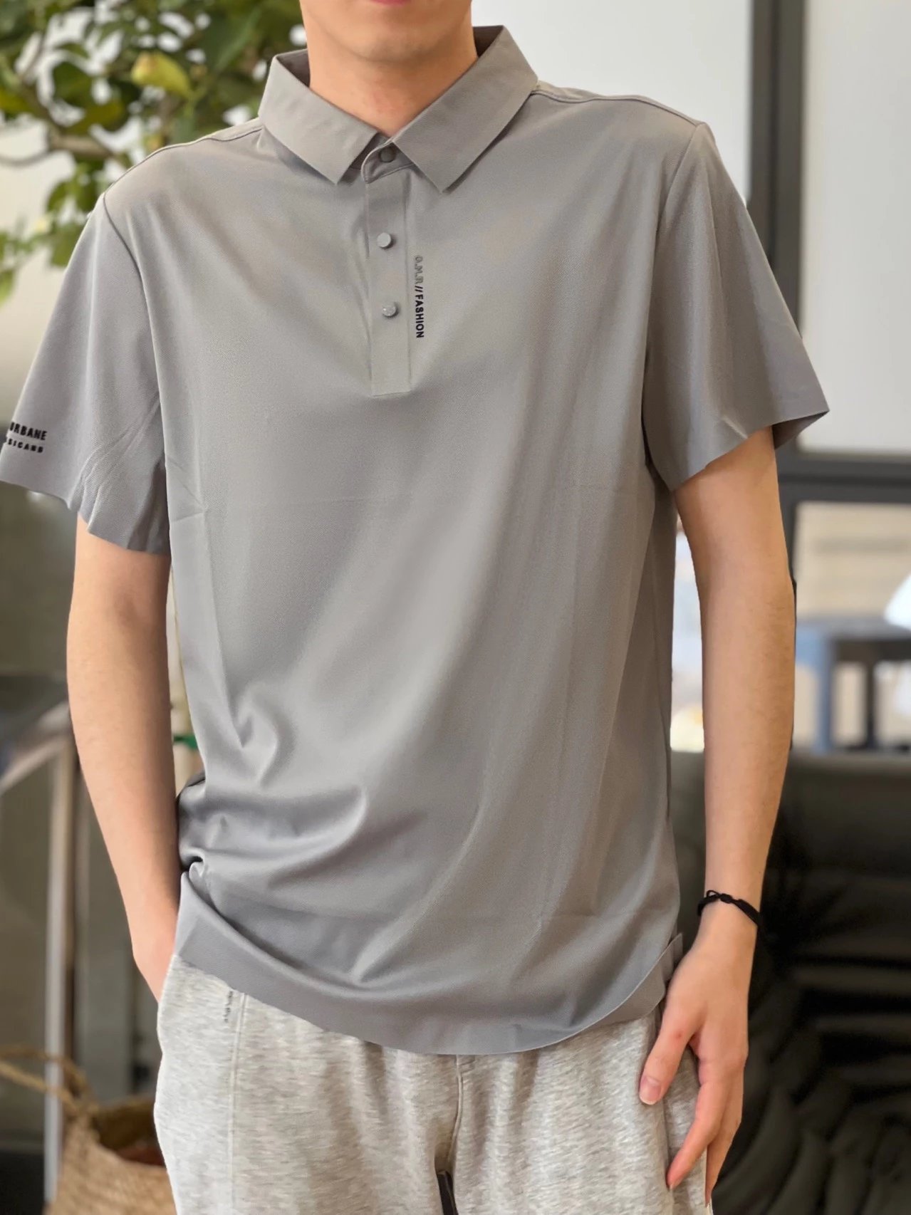 5a级抗菌,无痕压胶:皮尔卡丹 男士 无痕凉感五色短袖polo衫