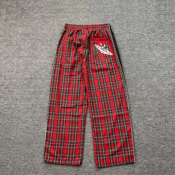Vivienne Westwood Orb Plaid Track Pants Green - 5