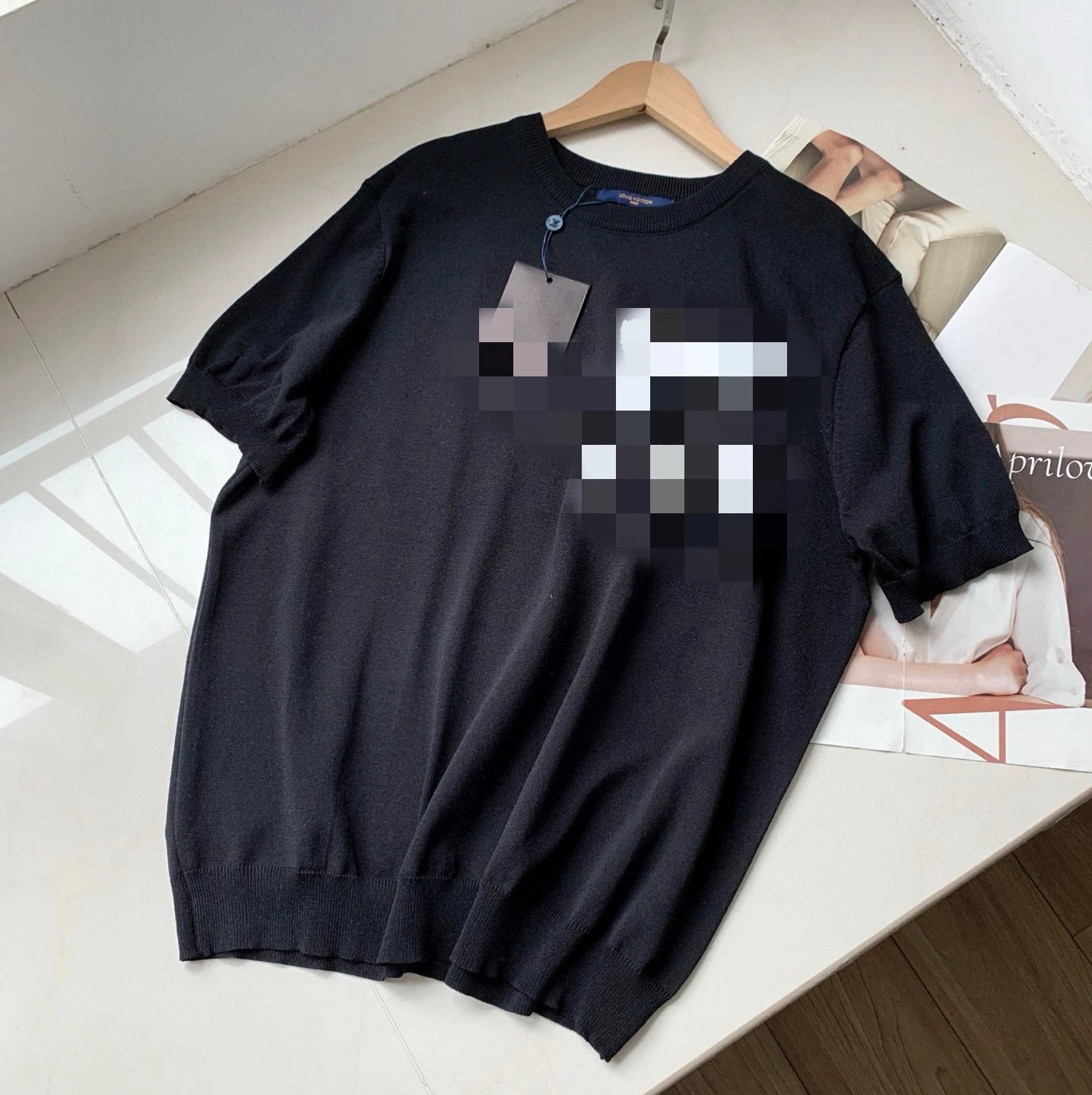 black short sleeve