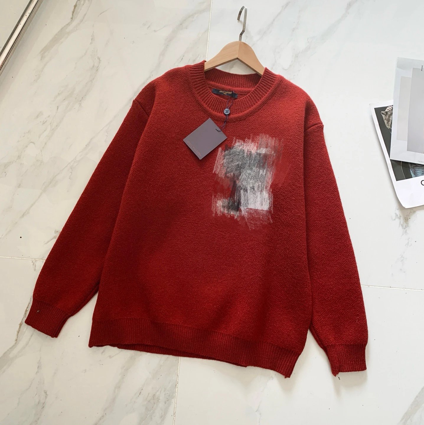 Rust Red Sweater