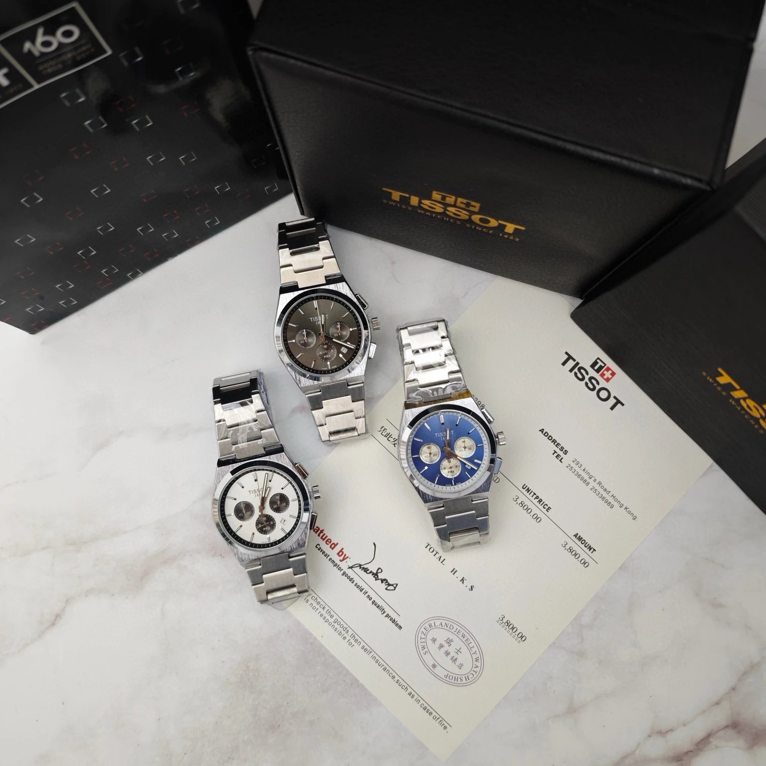🉐Super Player Series Chronograph Men's Watch with Steel Strap, Three-Eye Design, Spokesperson Model 66
