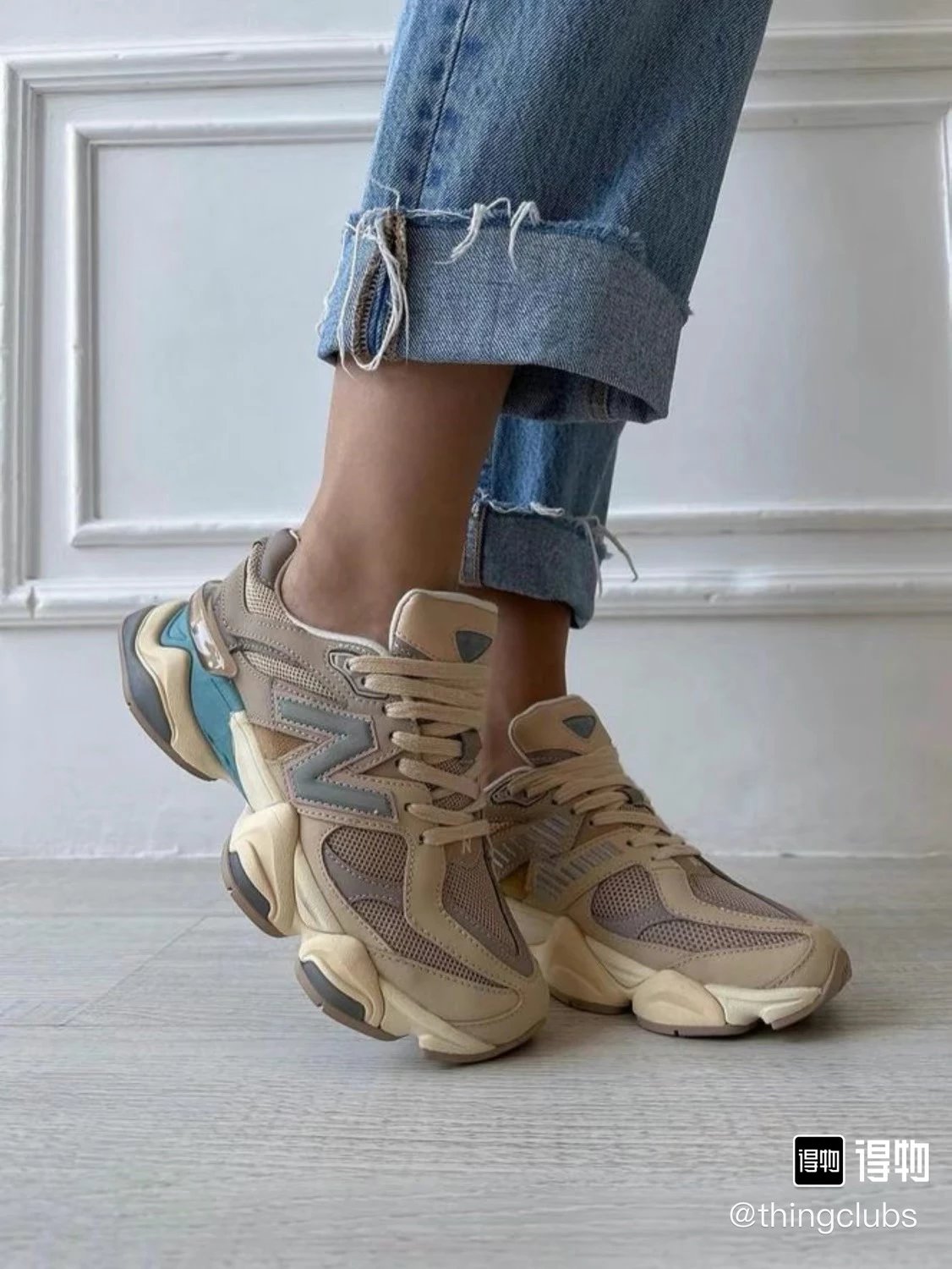 NB9060 Beige Blue