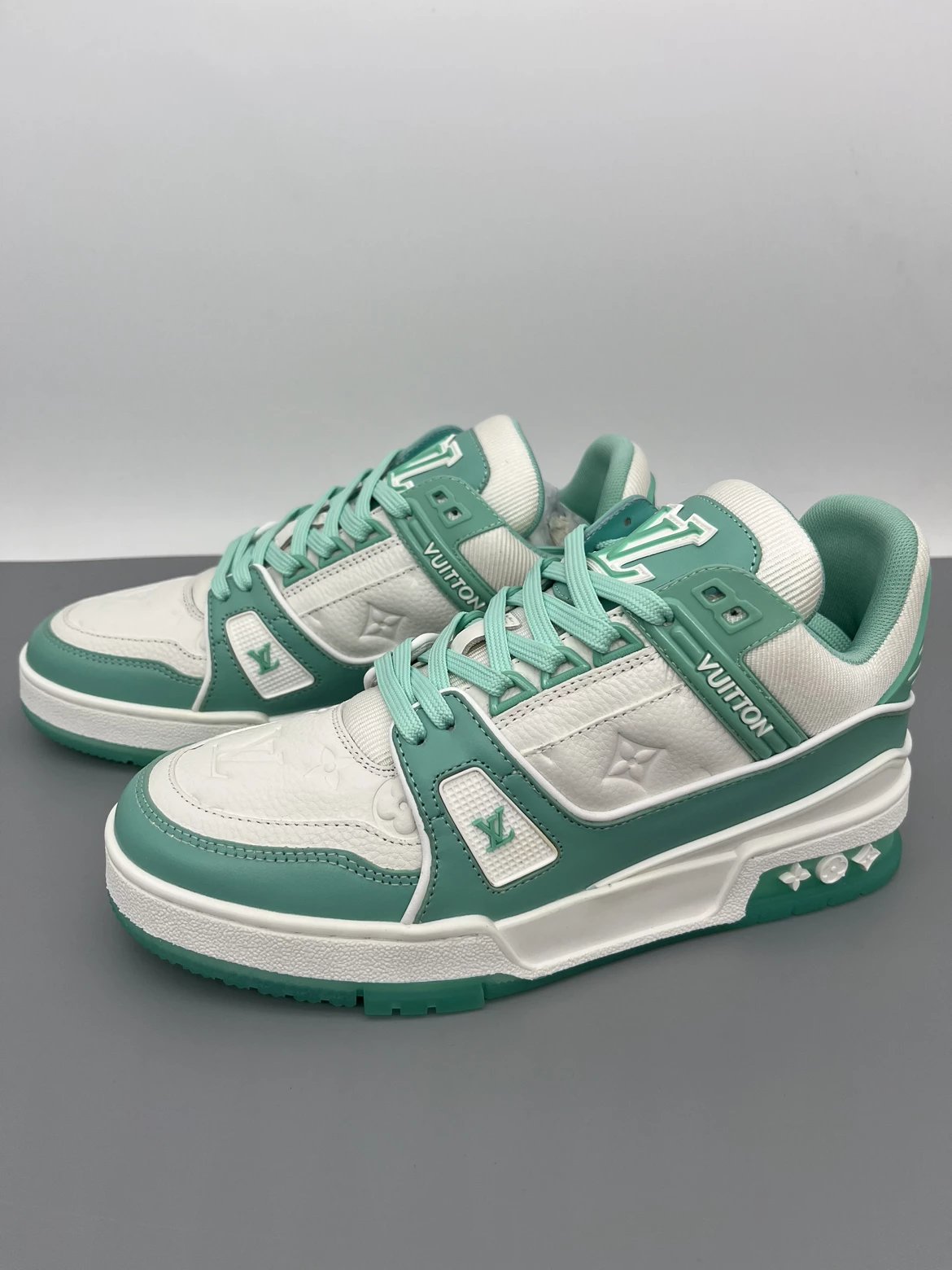 Premium White Leather Trainer
