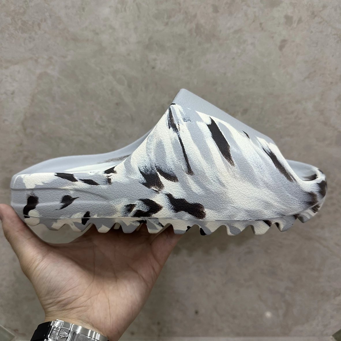 Yeezy Slide coconut slippers comprehensive link PK/LW