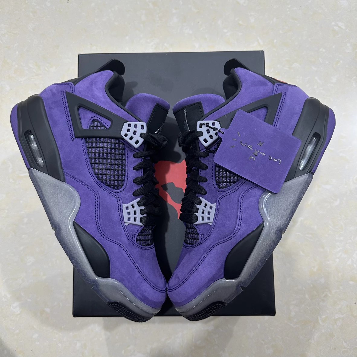 GX Air Jordan 4 Ts Purple
