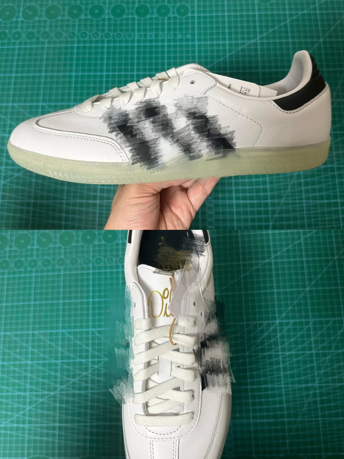 (VT Batch)AD Samba x Jason Dill White Black