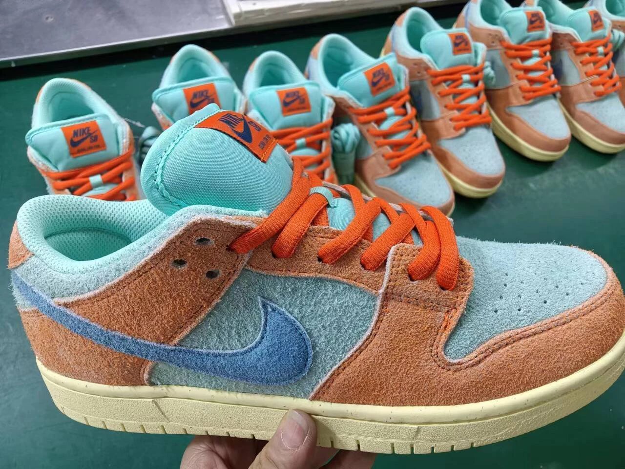 Top/S2 batch Dunk orange green