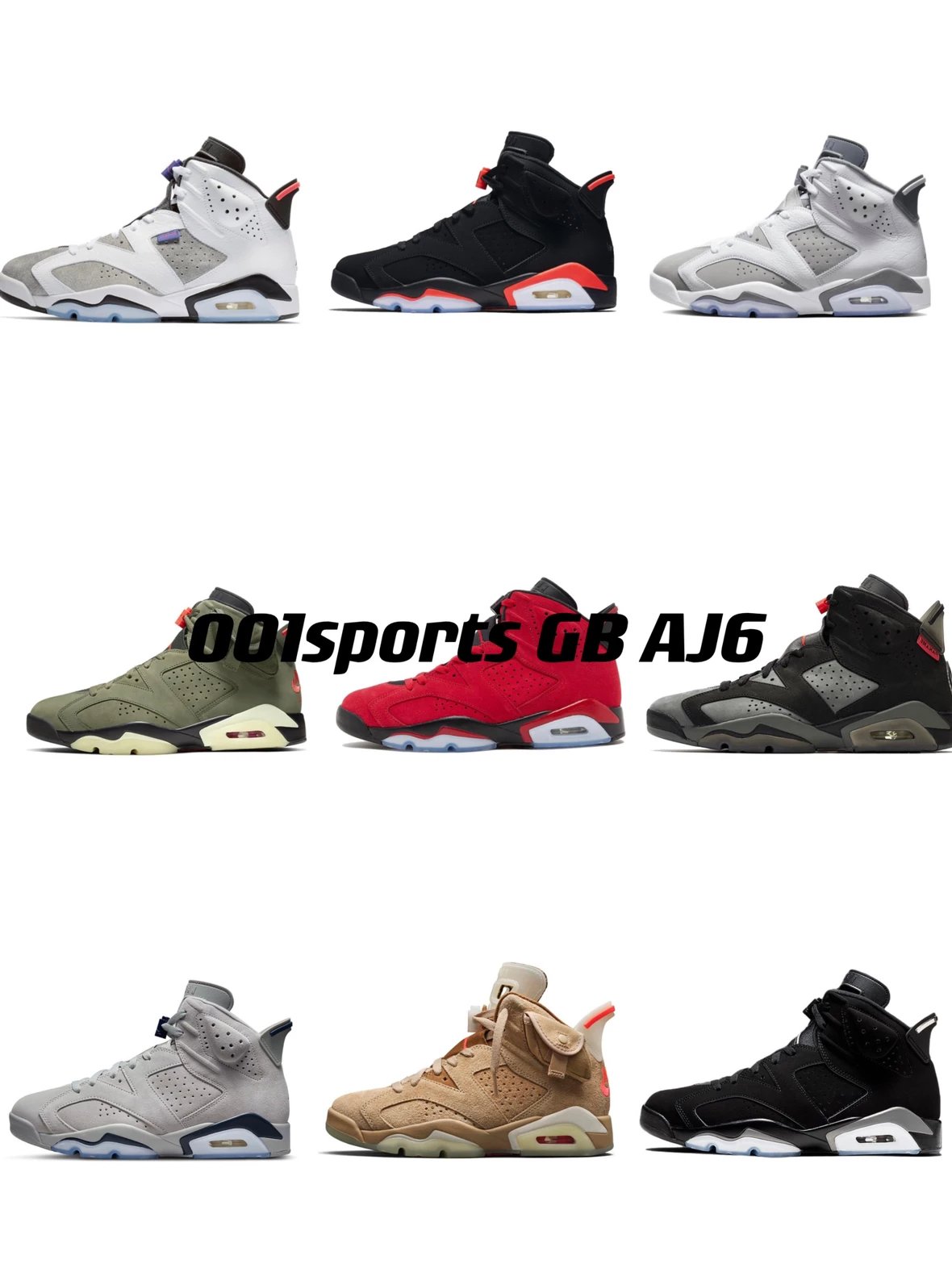 GB(batch)/GB version AJ6/AJ5 color matching collection