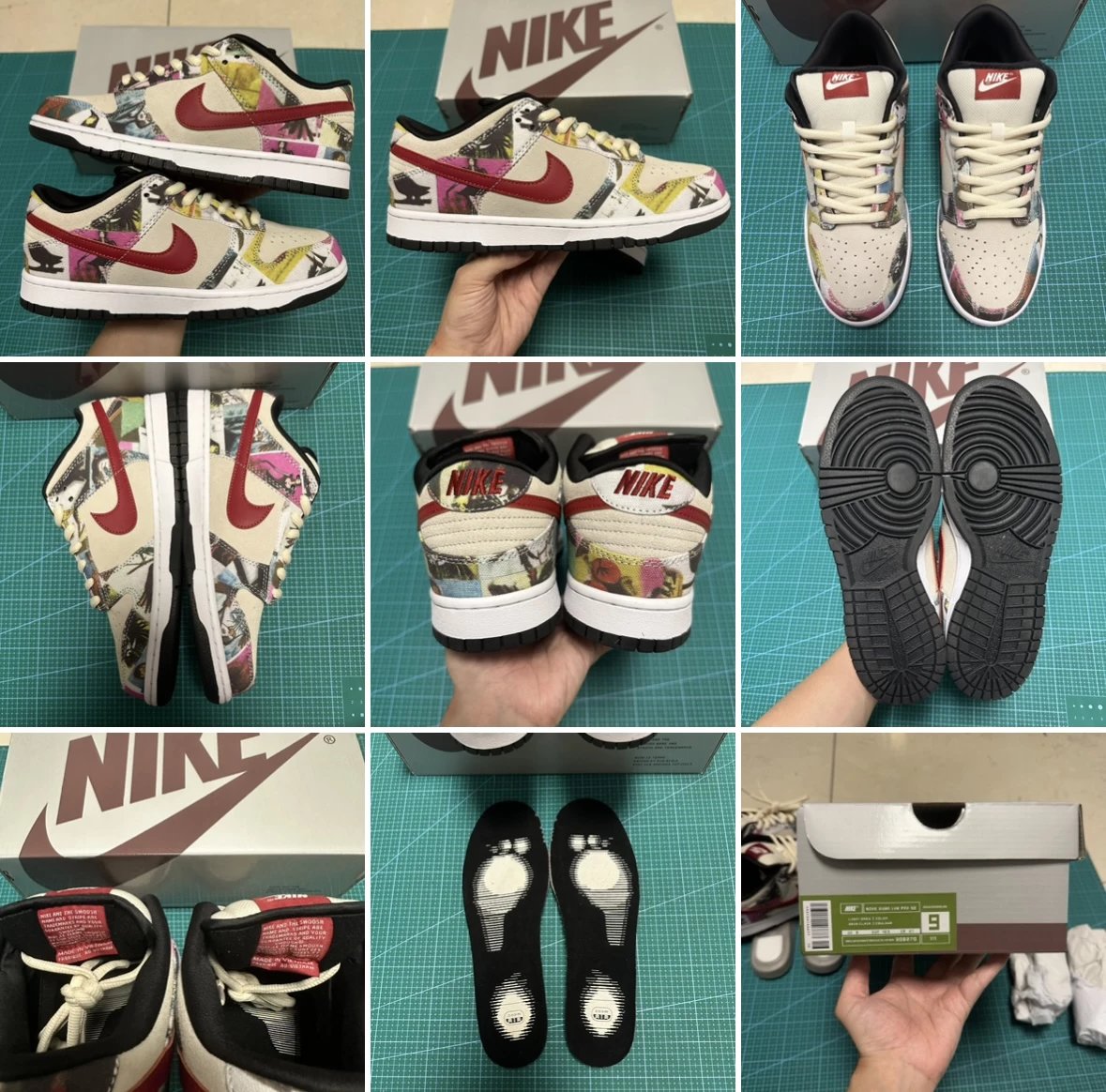 Top NK Dunk Low Pro SB Paris