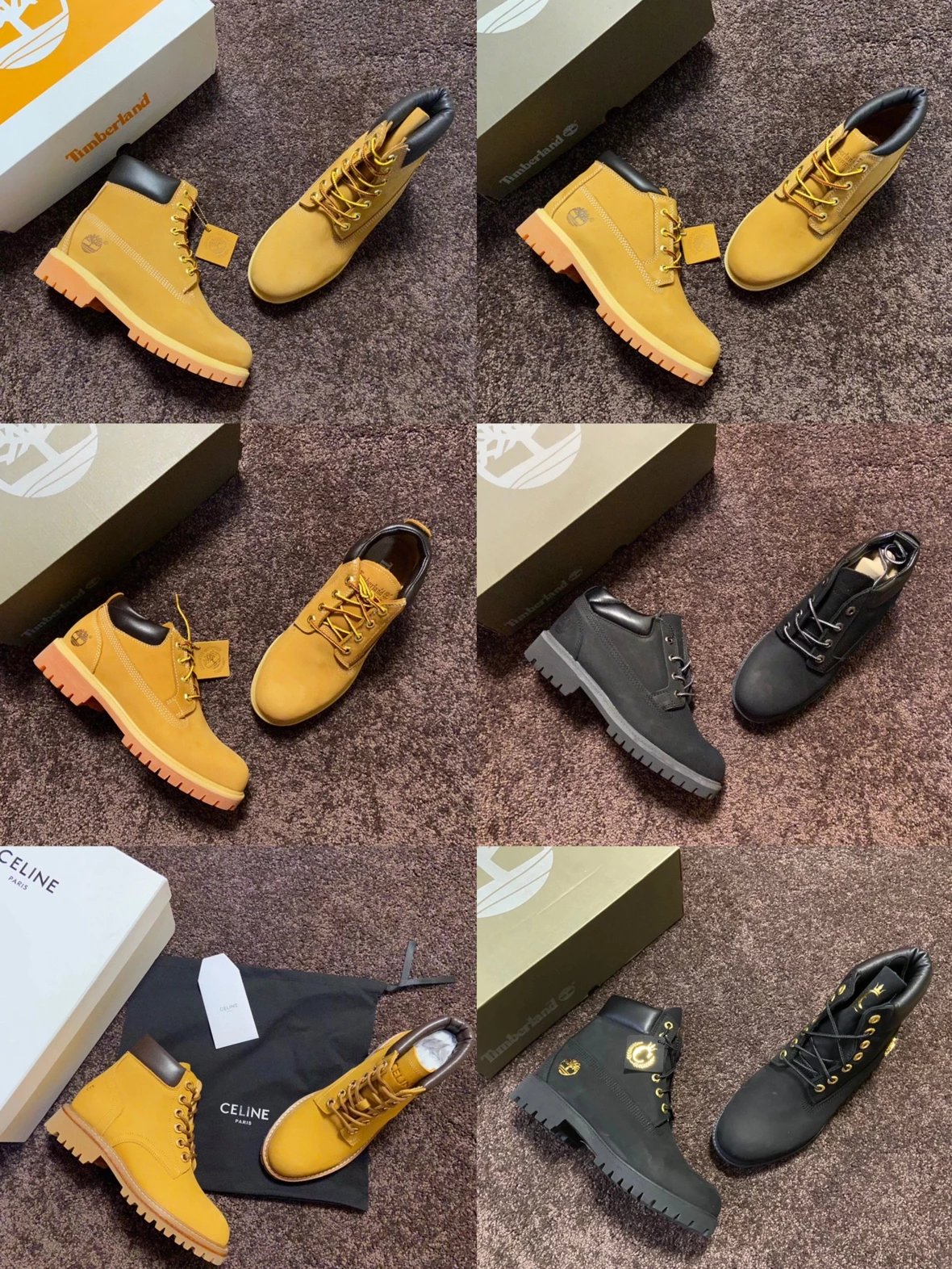 TIMBERLAND Timberland big yellow boots (women's shoes are full size, men's shoes are one size larger)