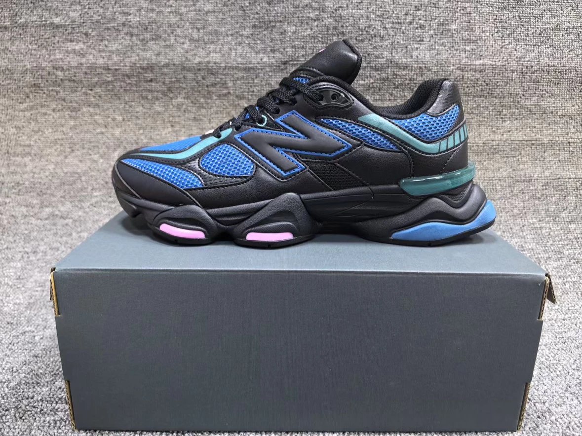 Top NB 9060 AGC Black and Blue Year of the Dragon Limited Edition