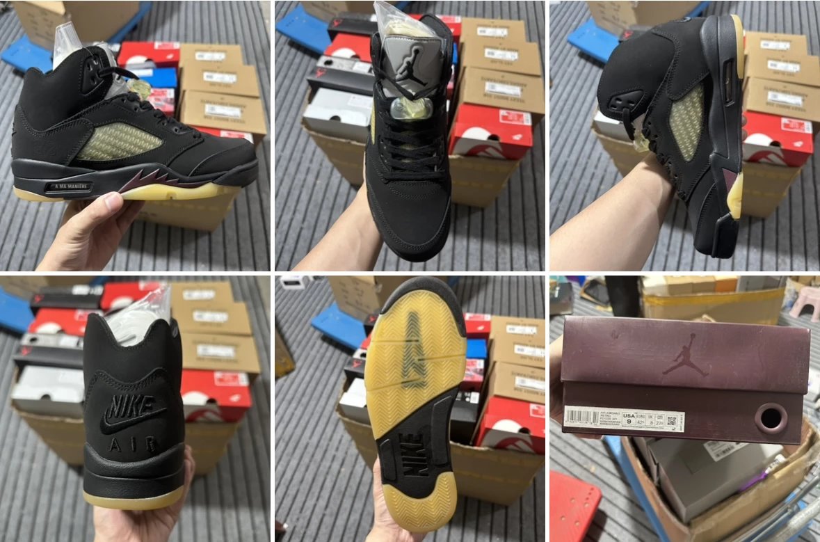 Air Jordan 5 x AMM Black