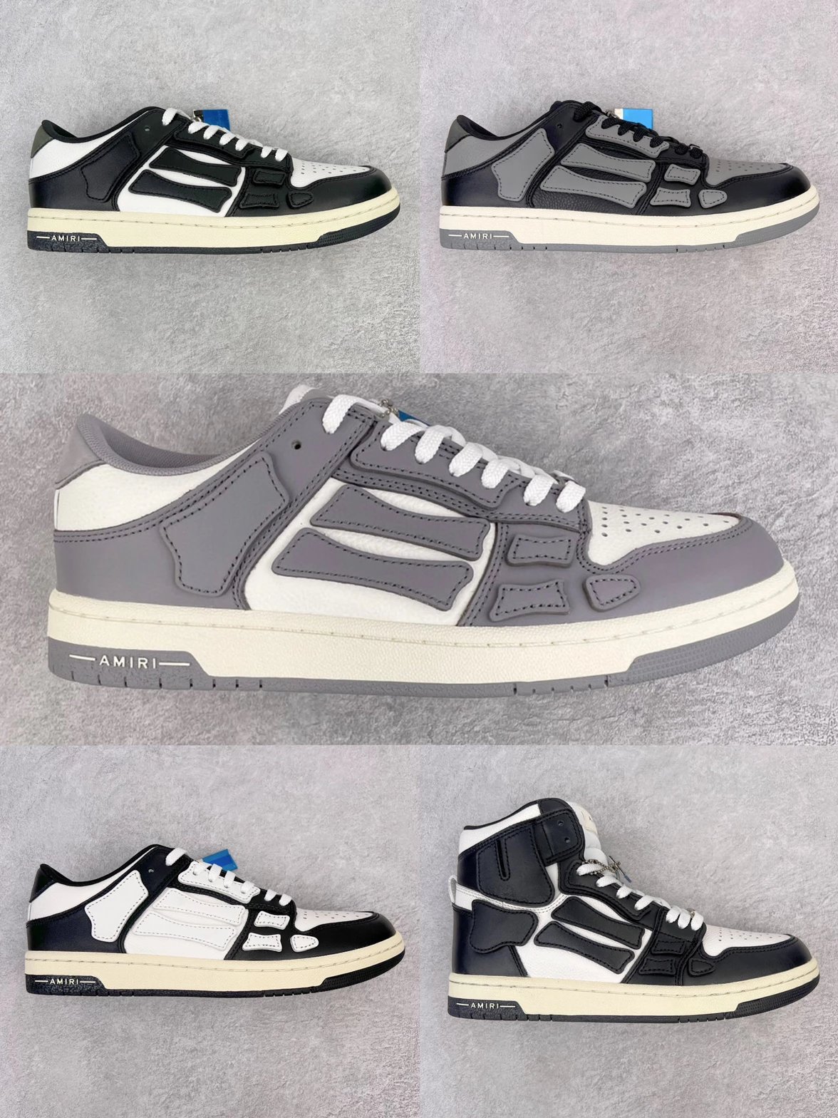 [Hz Private Order] Top Amiri Bone Shoes Collection