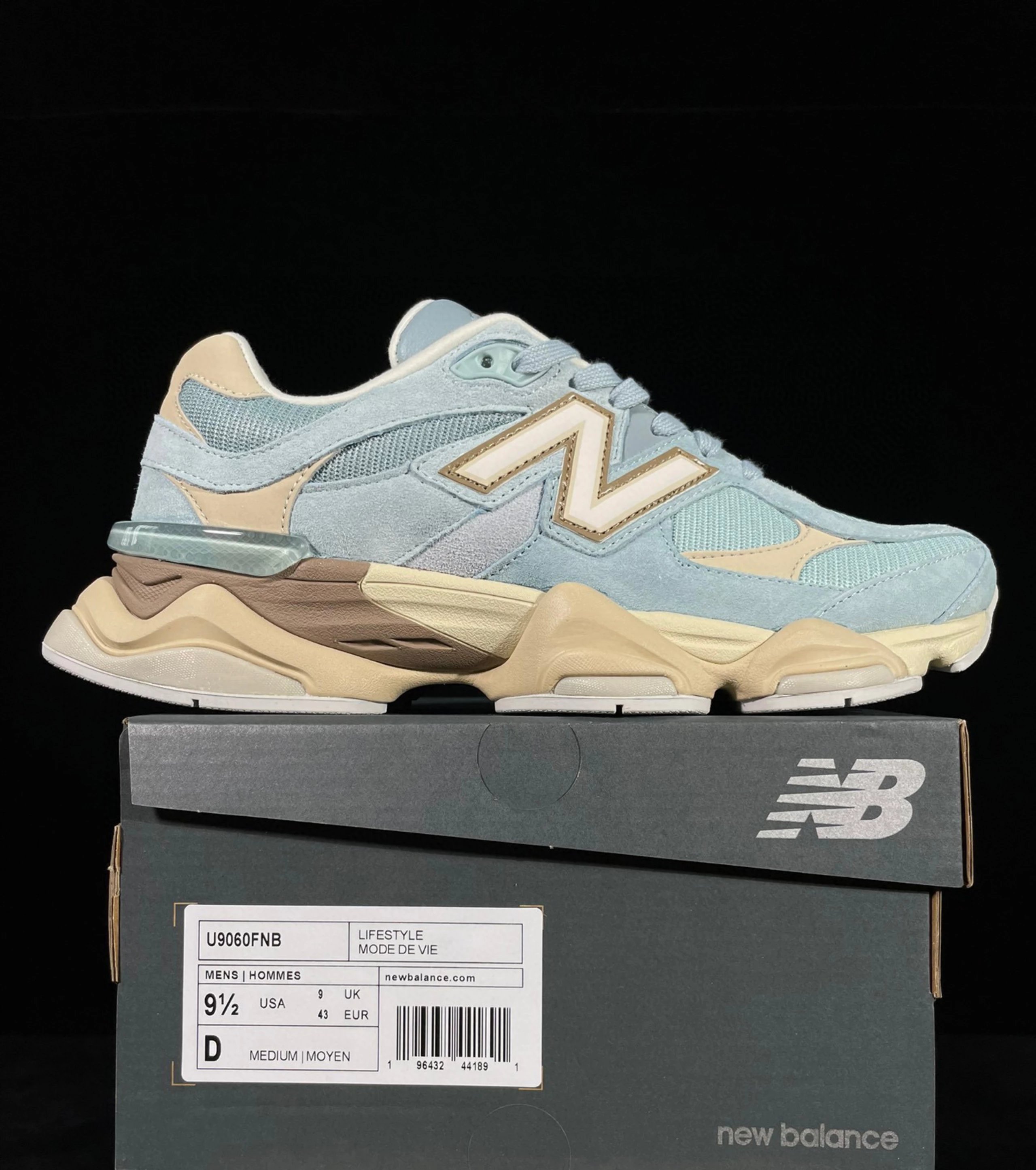 Top NB 9060 ice blue FNB