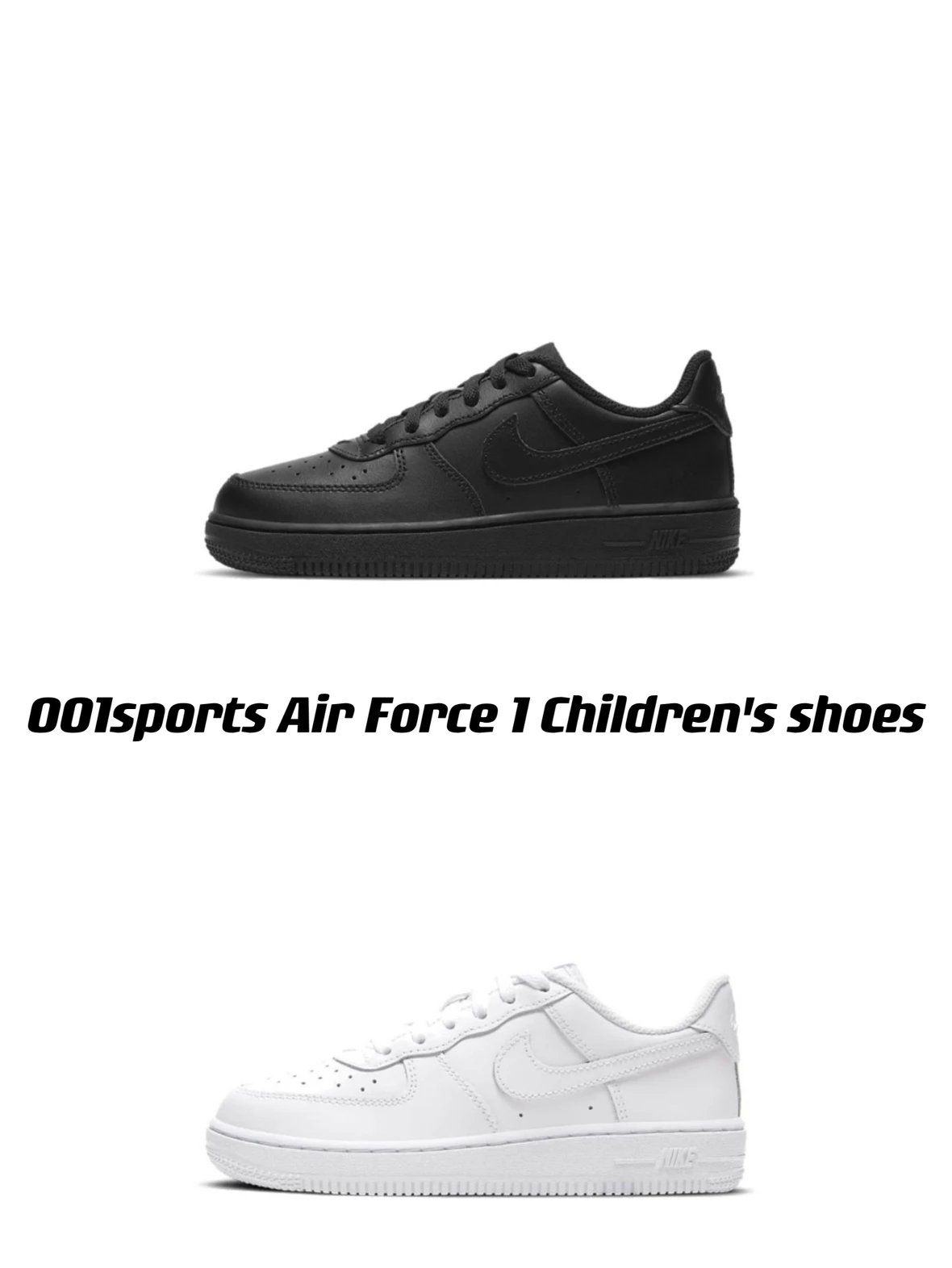 Air Force 1 Black/White Children's Shoes 22-35 Children's shoes