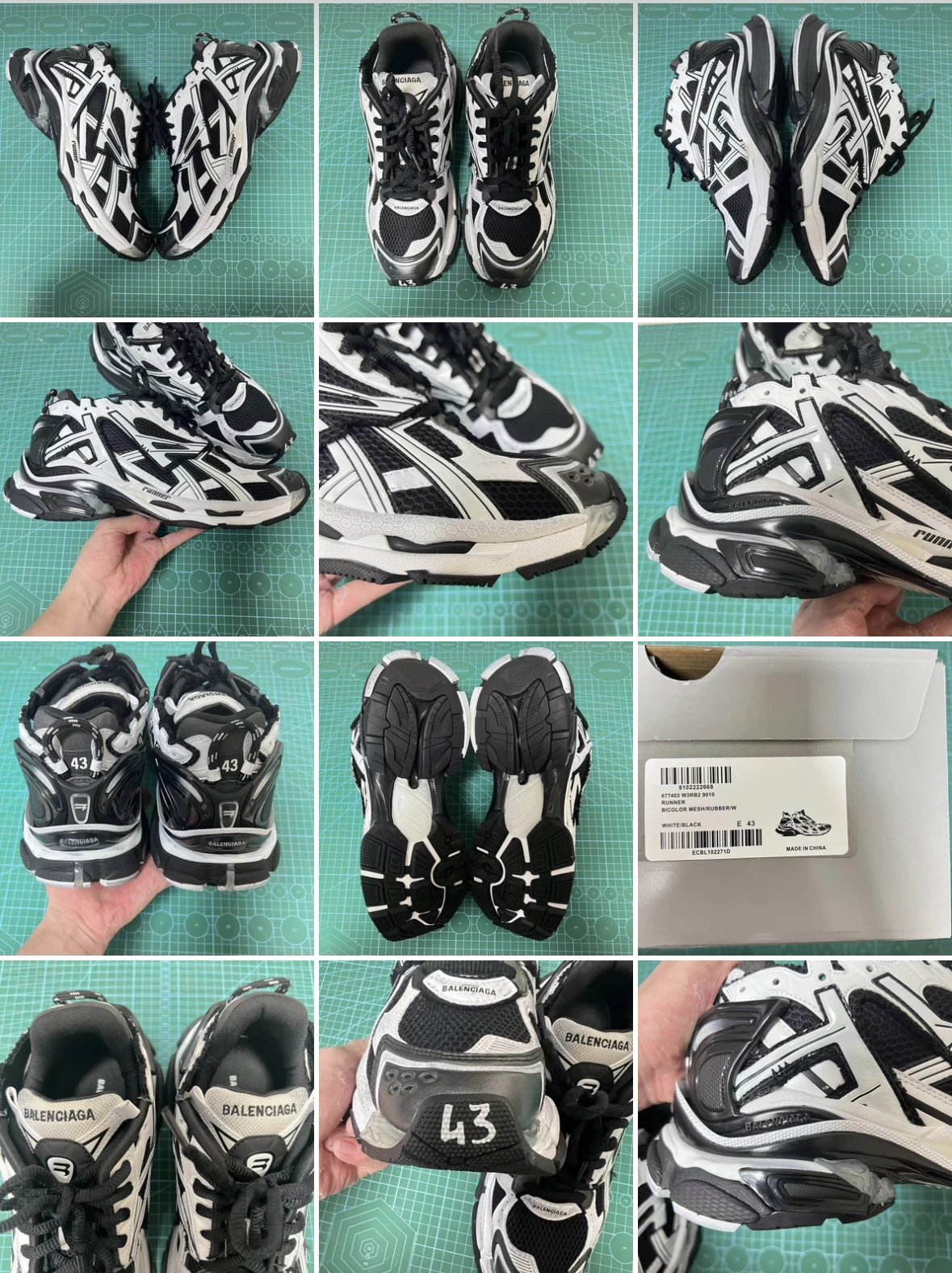 XA 版本 BL巴黎7代Runner 湖南兴昂原厂工艺 出货 