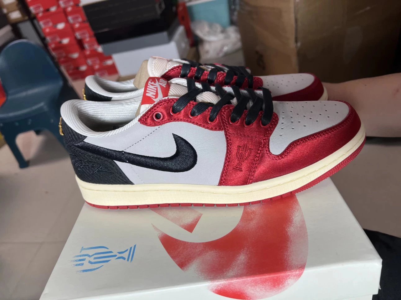 DT batch Trophy Room x Air Jordan 1 Low OG AJ1