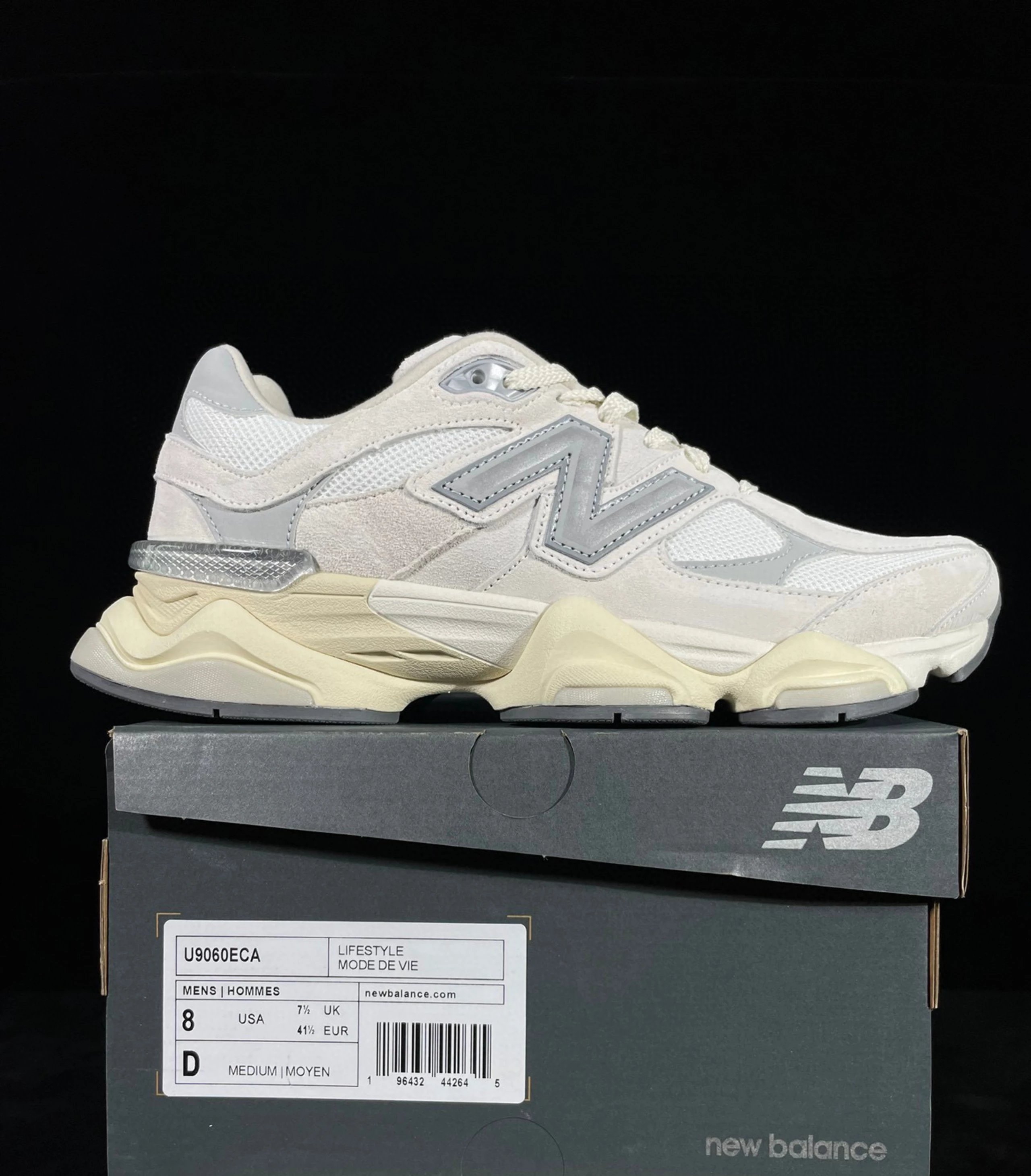 Top Nb 9060 ECA white gray