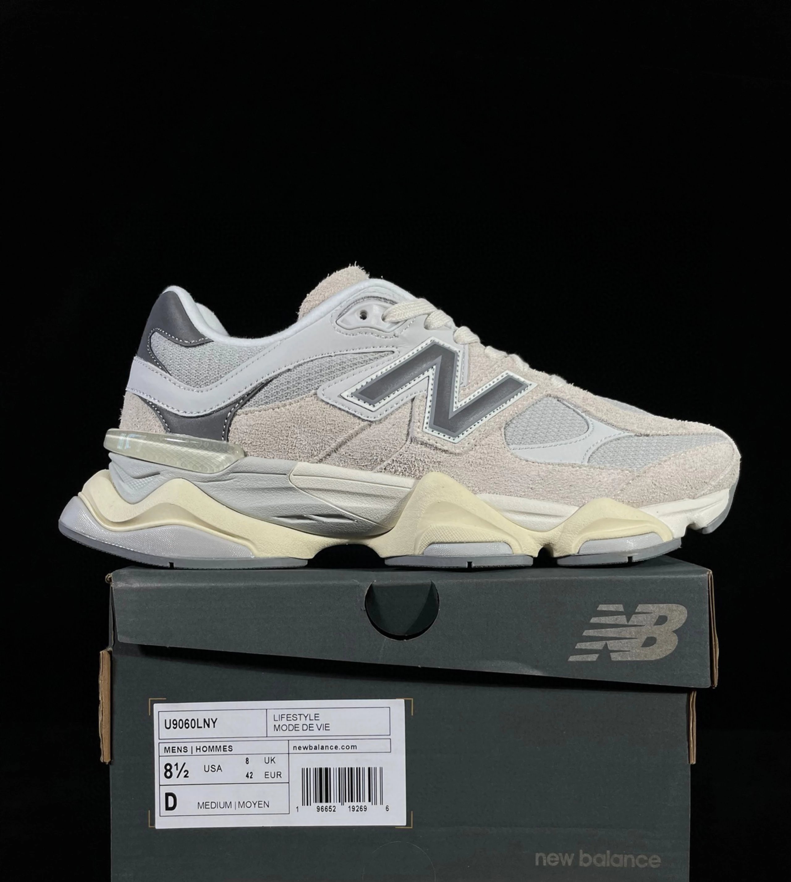 Top NB 9060 LNY Gray