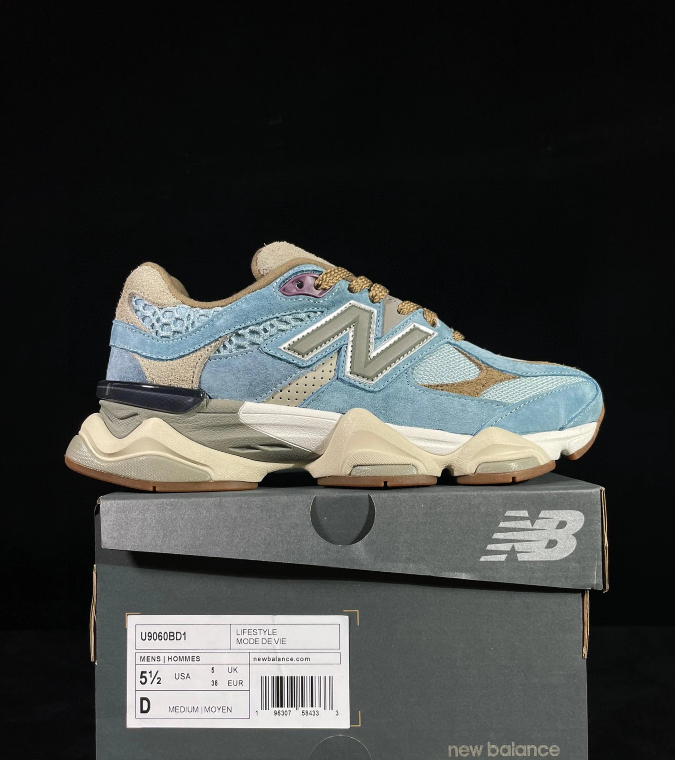 Top Nb 9060 BD1 blue brown