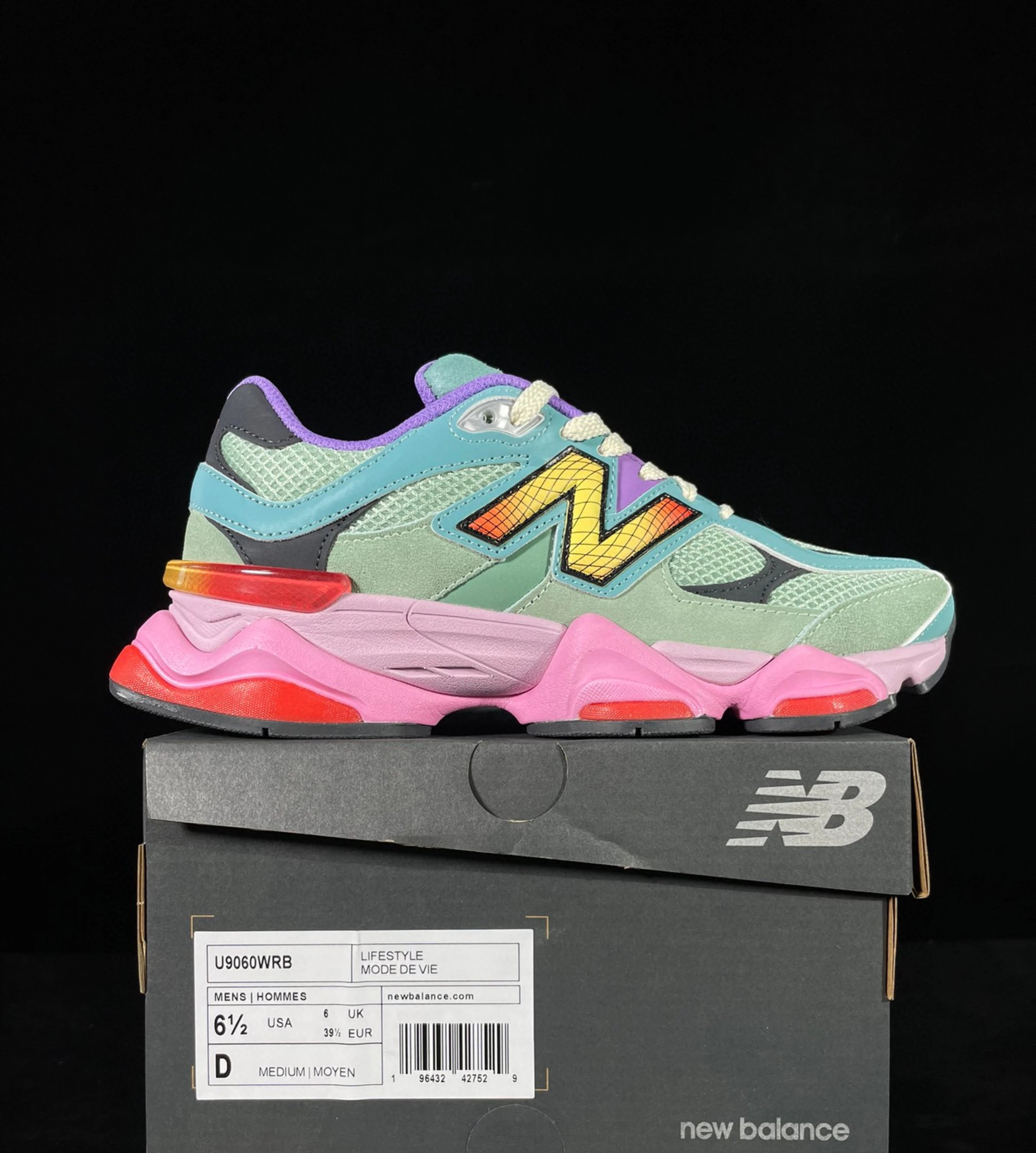 Too NB 9060 WRB Blue Pink