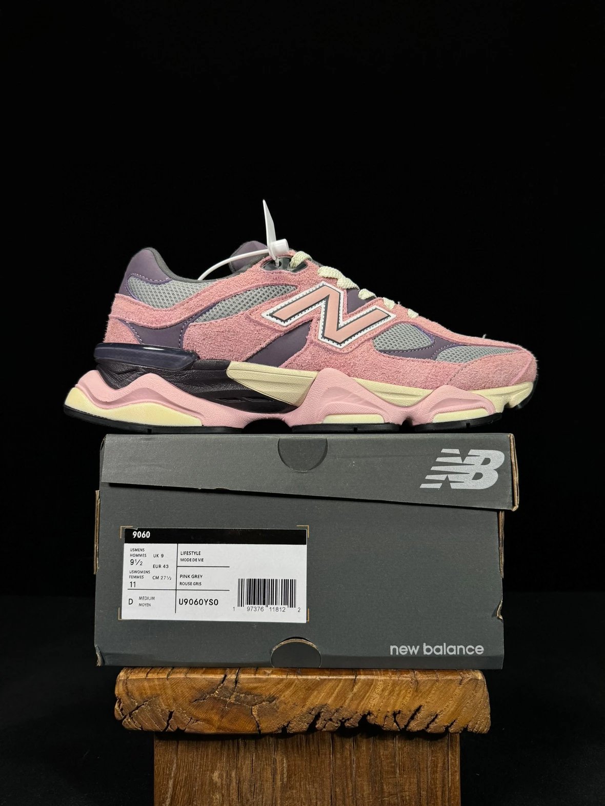 Top Nb9060 Pink Suede YSO