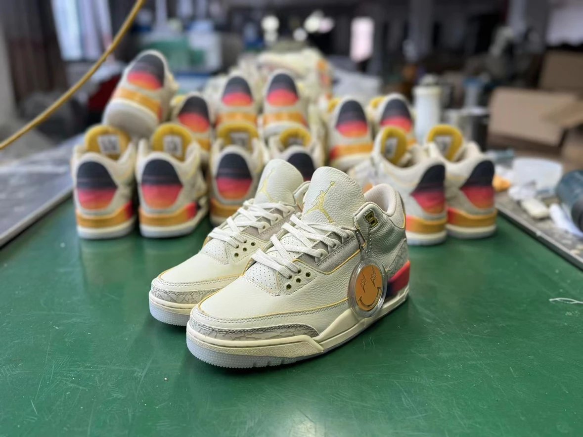 OWF Batch Air Jordan 3 Rainbow