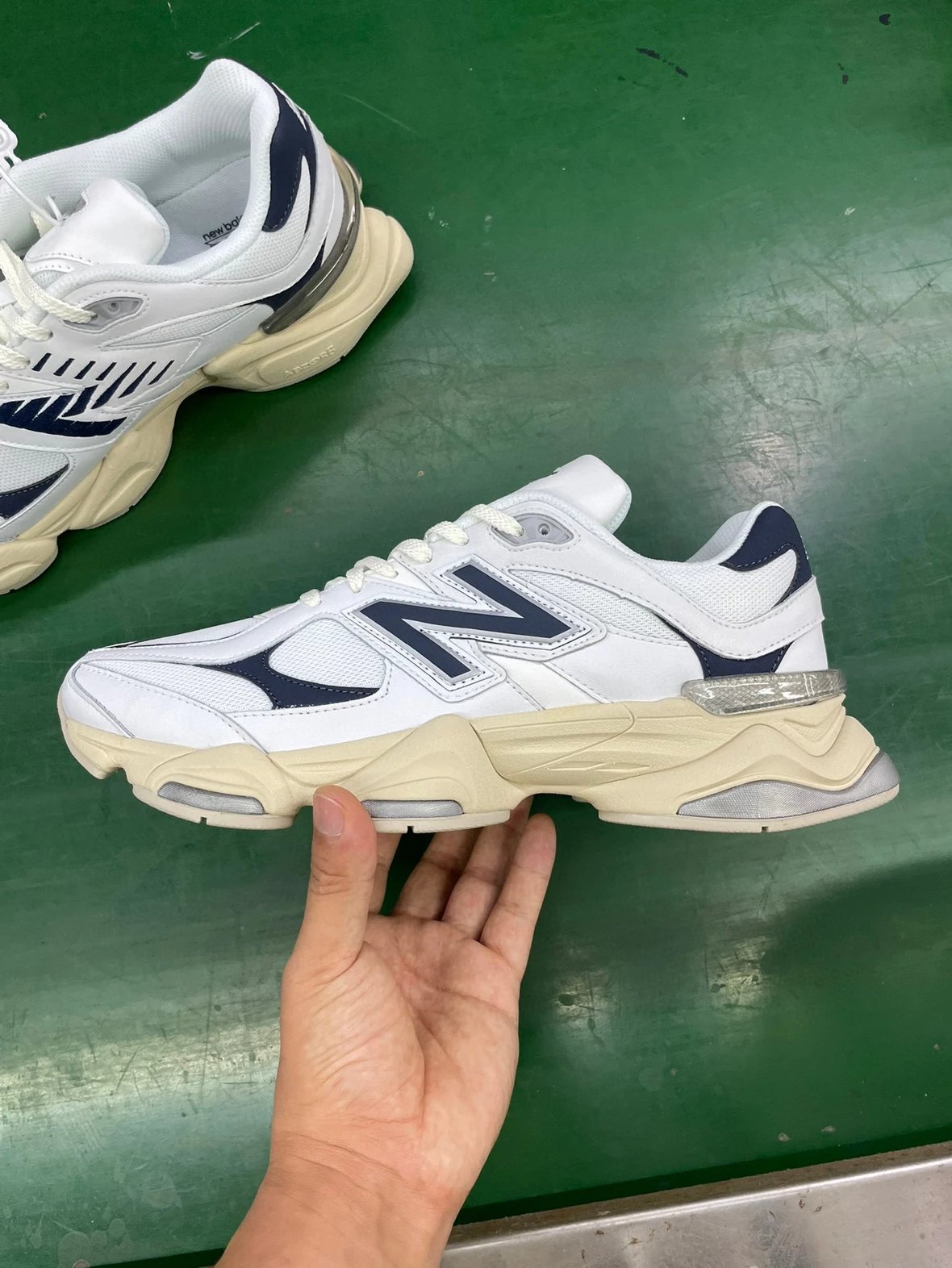 Top NB 9060 Beige White Blue VNB