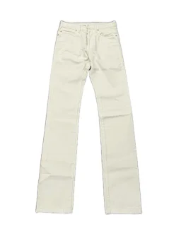thumbnail for (Almost in stock) 15 Independent 05SS white pleated cat-whisker jeans