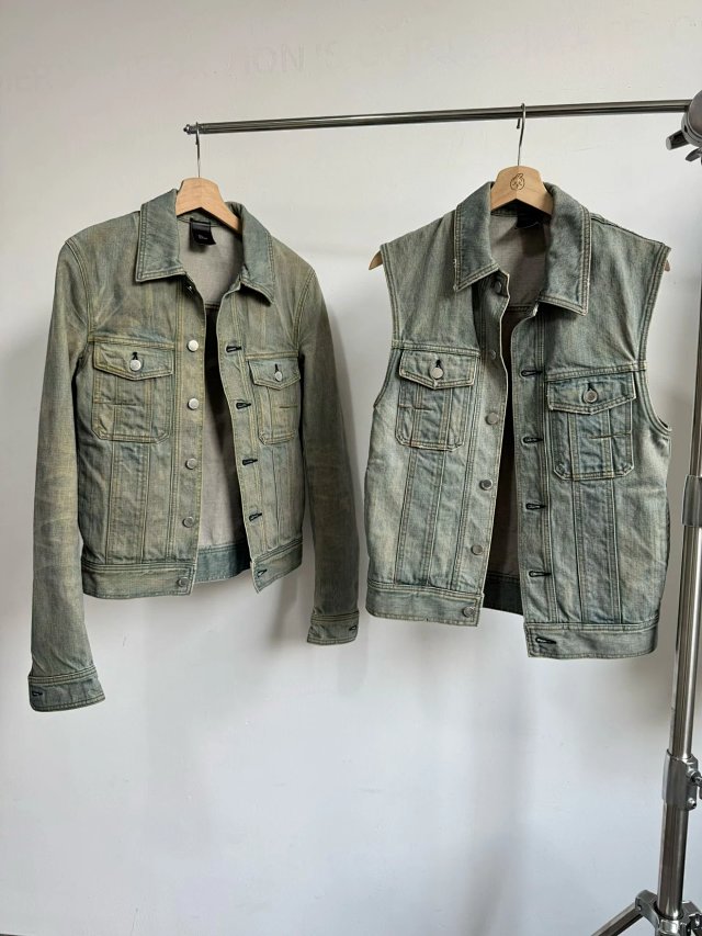 Dior SS04 Bleu Claire Jacket