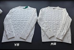 Buy 2 Get 5% Off, Buy 4 Get 10% Off / Restocked Version 2.0 / White Pony Crewneck Cable Knit Sweater / Upgraded Fabric / 40S Combed Cotton / Billingham Embroidery / 6×6 Aran Cable Pattern