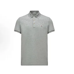 thumbnail for earlytom Summer Welfare Rations MK Three-Color Logo Solid Color Polo 22S Pearl Cotton Fabric 200G Single-Sided Large Round Knitting