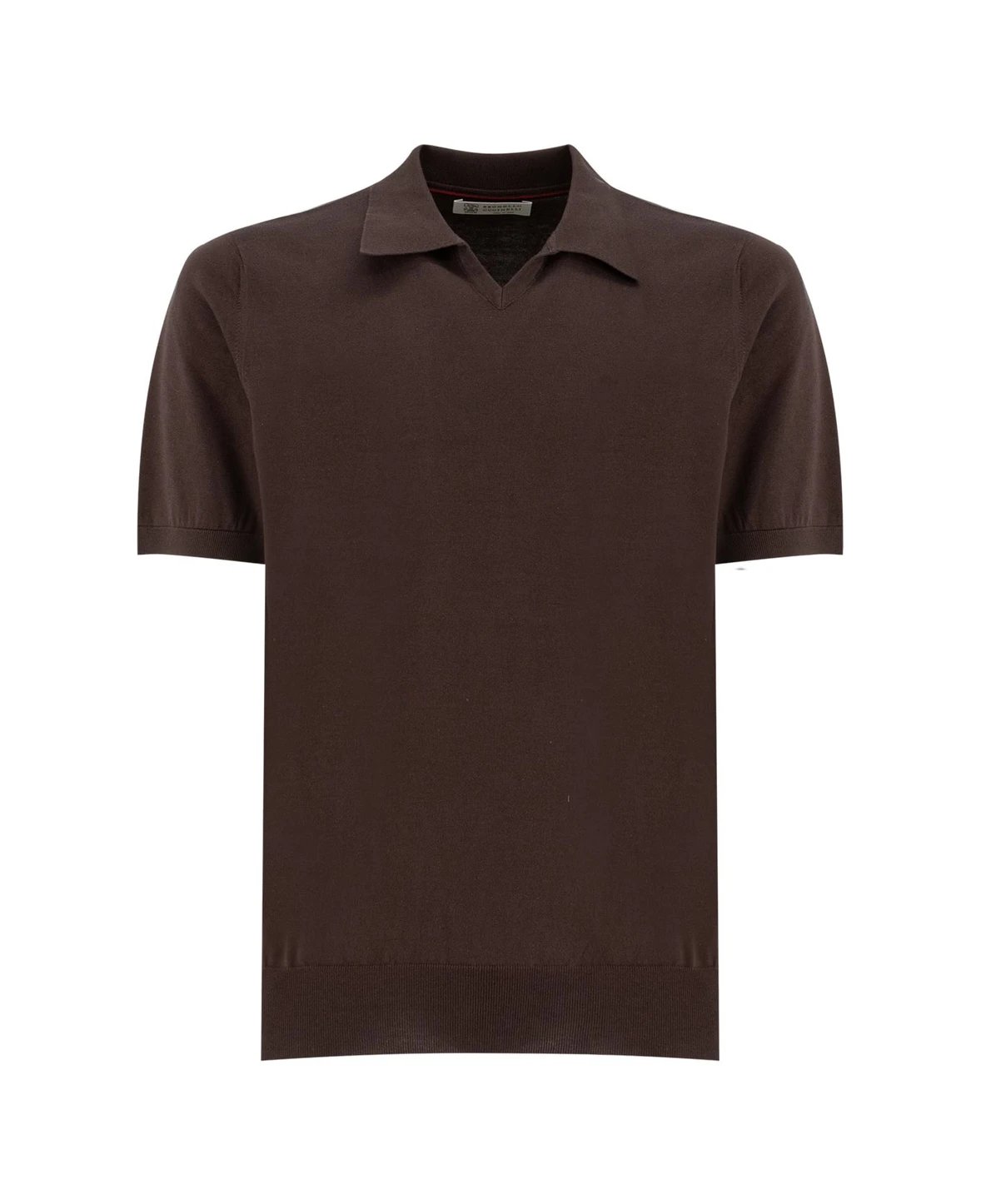 BC Seagull Collar Polo Shirt / 80S Ultra-High Count Long Staple Cotton / Color-Block Cuff / Essential Old Money Style