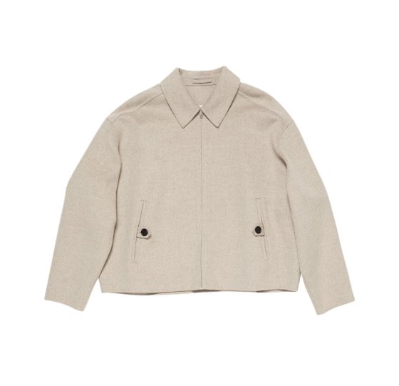 Ac double-sided wool jacket/90 wool 10 cashmere/natural cow horn buckle/five months of craftsmanship/exclusive hardware private mold