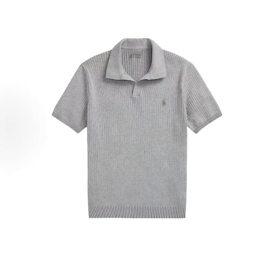 Two pieces at 95% off, four pieces at 9% off/one piece with double collar design/60S combed cotton/pit stripe jacquard POLO/Bailingda embroidery/custom button