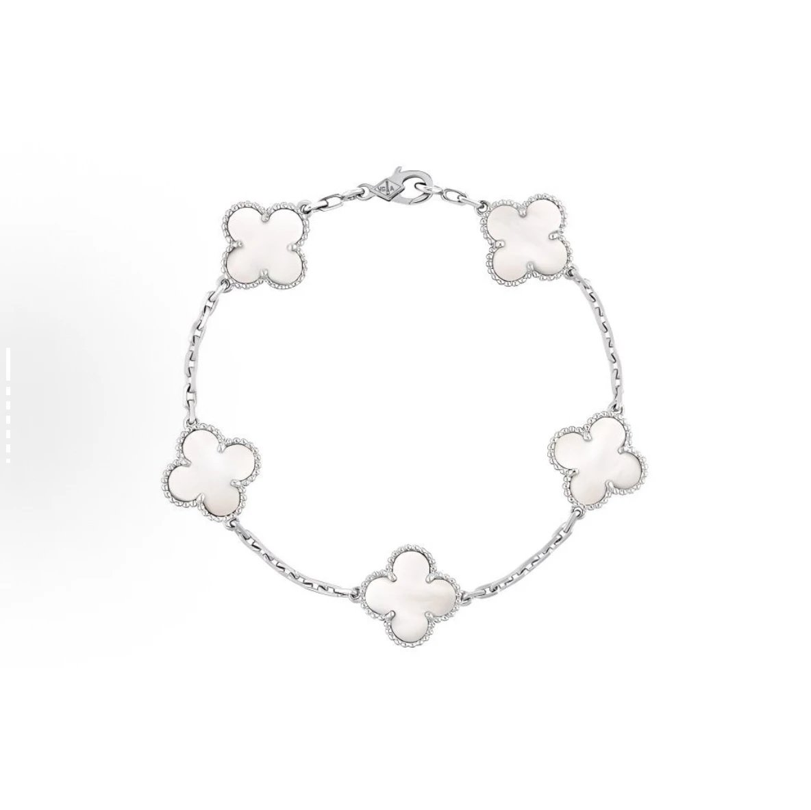White gold plated perlite