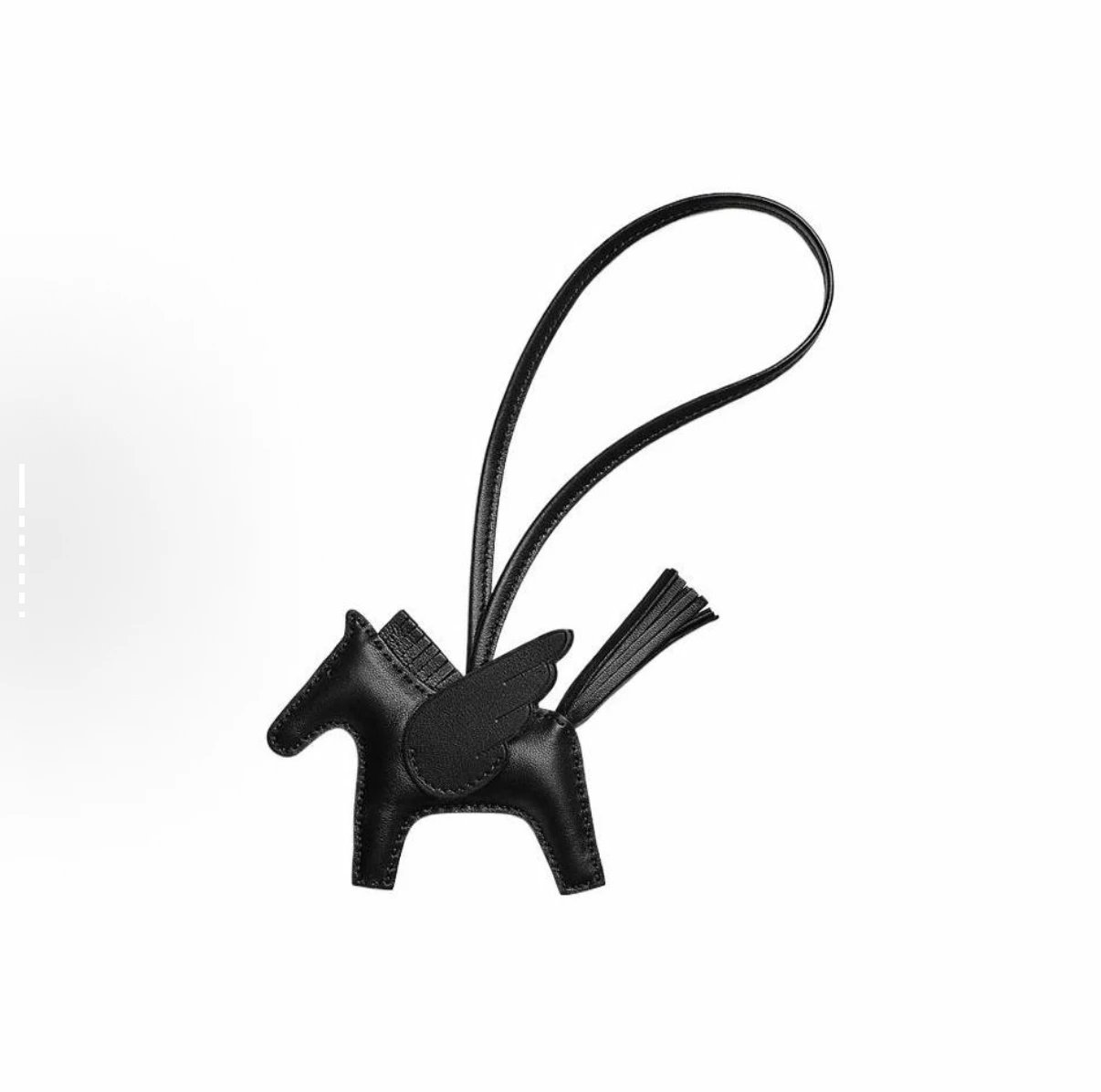 (In Stock) Hermès Rodeo Sheepskin Little Horse Charm - Unisex, Couples Style, Small Size