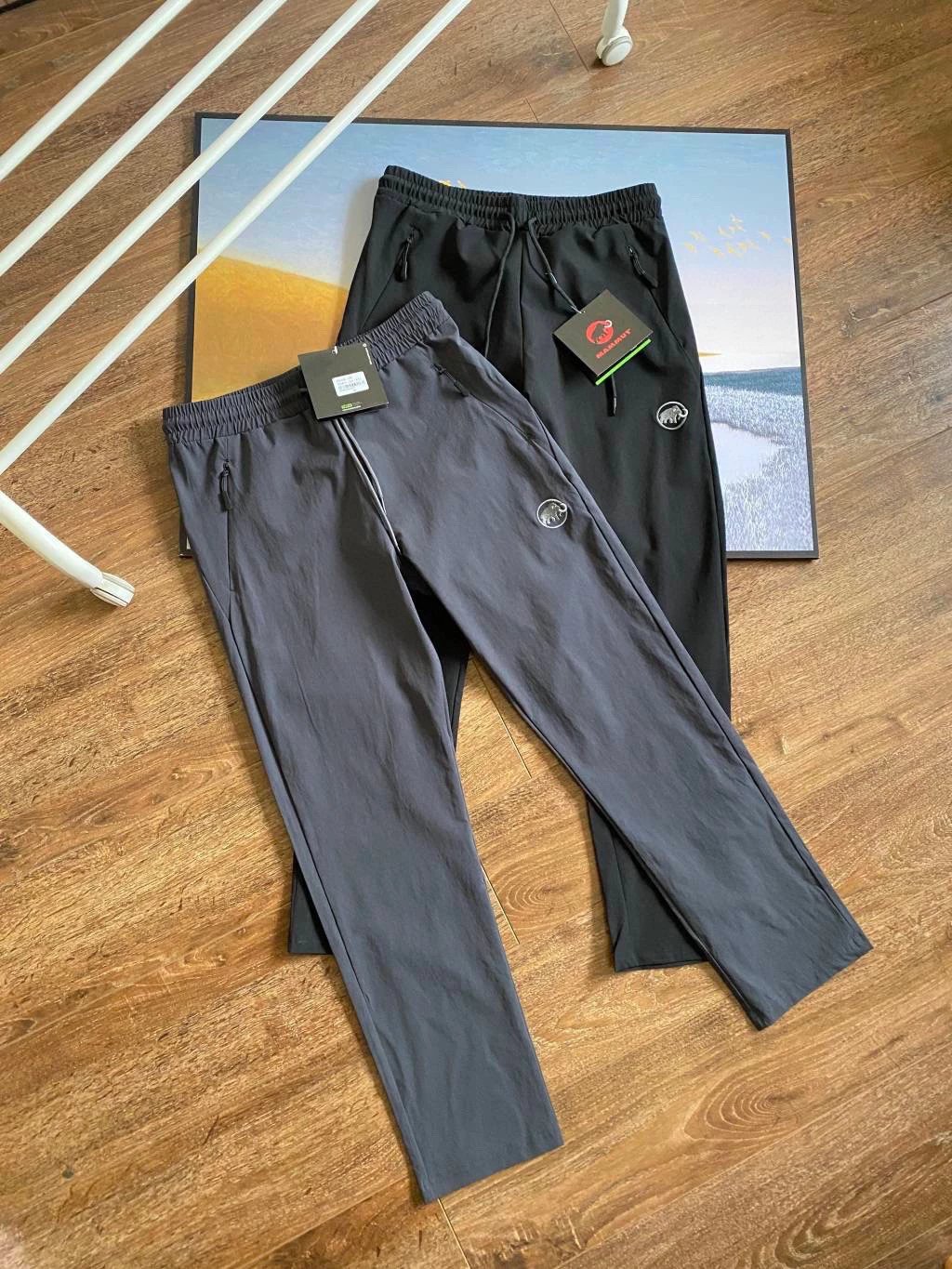 2024 Early Spring New MAMMUT Classic Logo Embroidered Outdoor Casual Stretch Lightweight Quick-Dry Pants Casual Pants Sports Pants Top Value! Made with Original Fabric and Craftsmanship