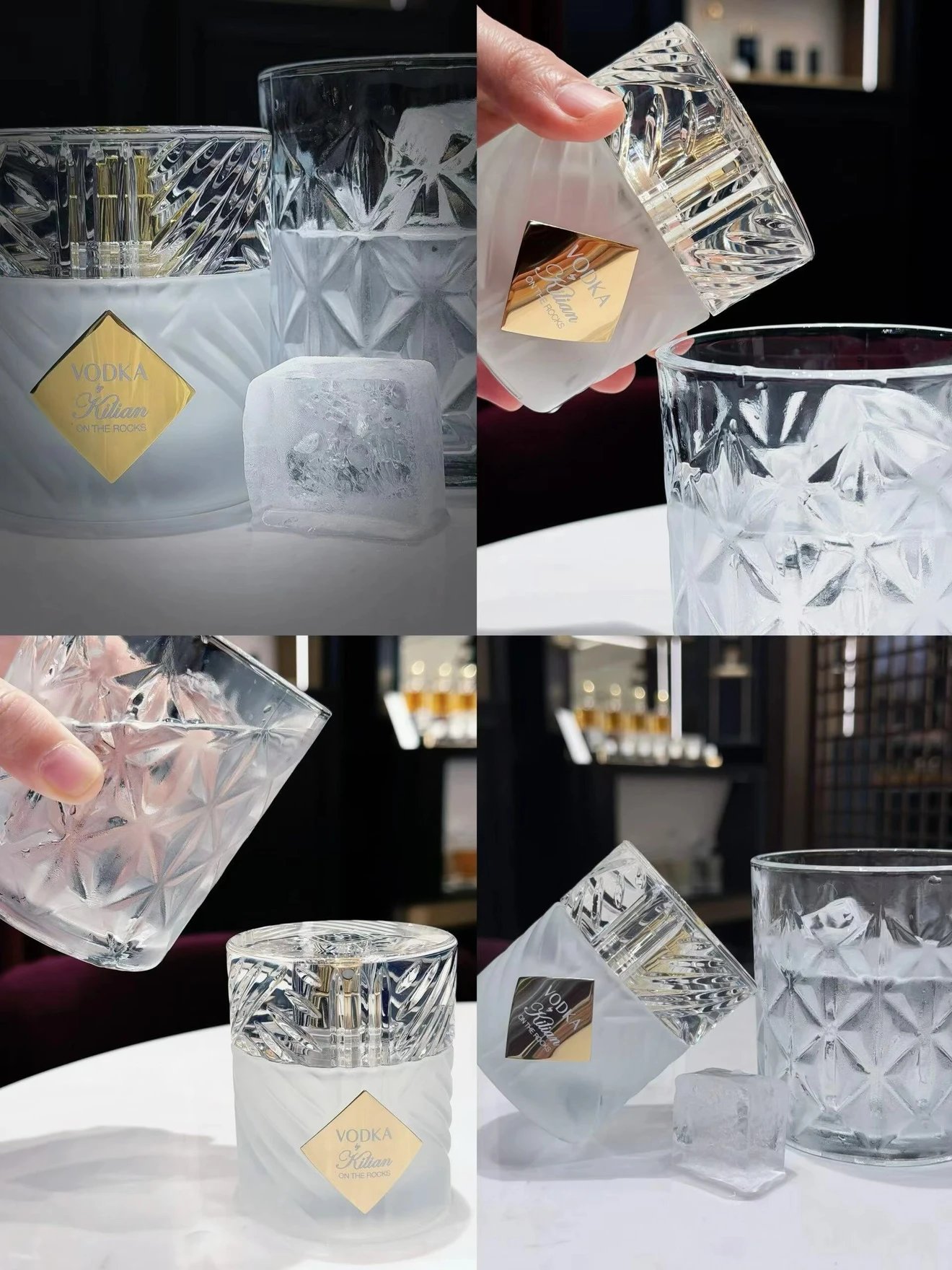 Walking gin wine! Kilian perfume Roses One Ice Ice Rose Angels Share Angels Share 50ml New Fragrance Neutral Fragrance perfume