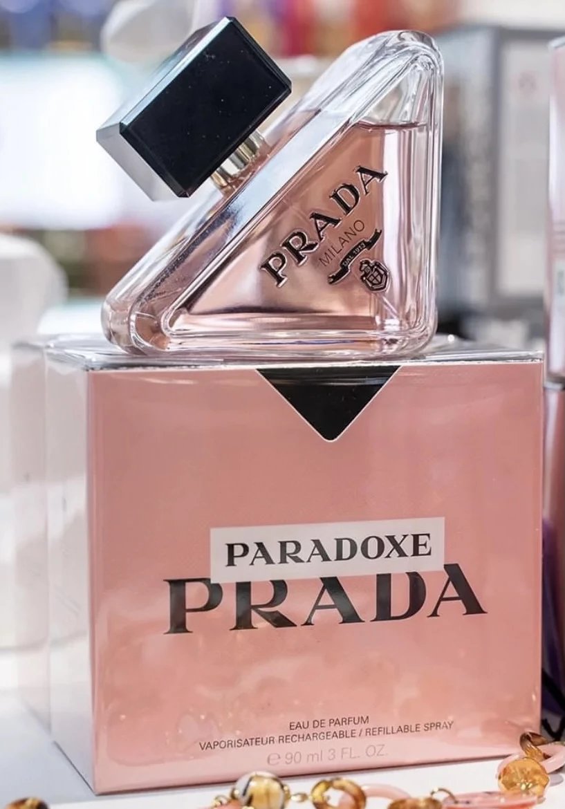 【Boutique Edition】Who Could Resist?! PRADA Paradoxe Eau de Parfum for Women, Orange Blossom & Amber, 90ml - Intense Edition, Floral Garden Edition