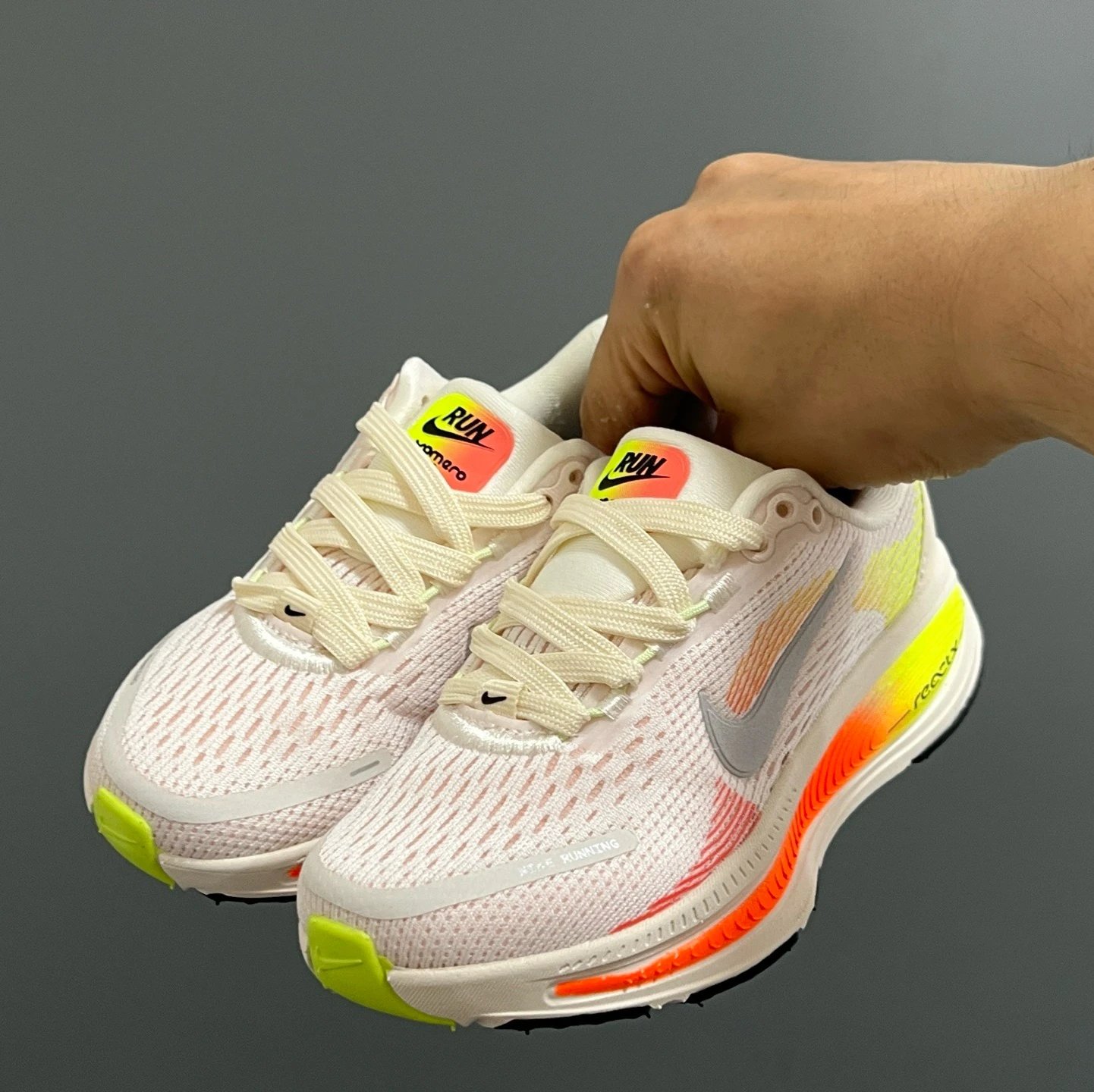 003 Cream White/Orange