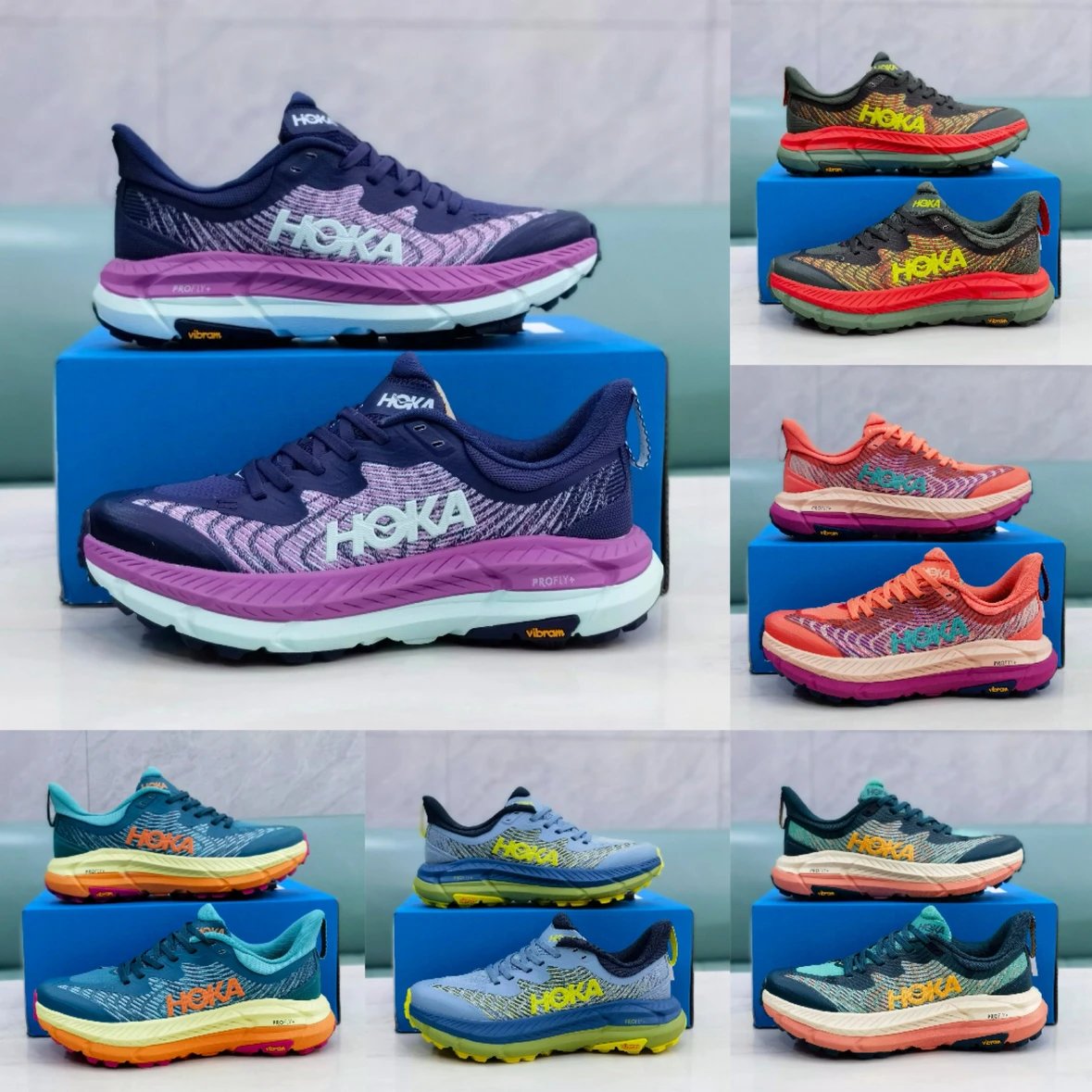 HOKA ONE ONE Mafate Speed 4 Trail Running Shoes