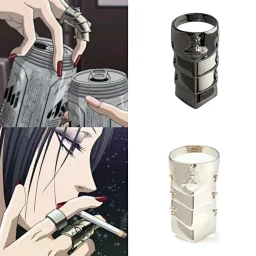 thumbnail for No after-sales Vivienne West Queen Mother four-section armor ring The inside is correct double steel seal The details are self-viewing, everything is killed in seconds, and the new inventory is cleared to earn!