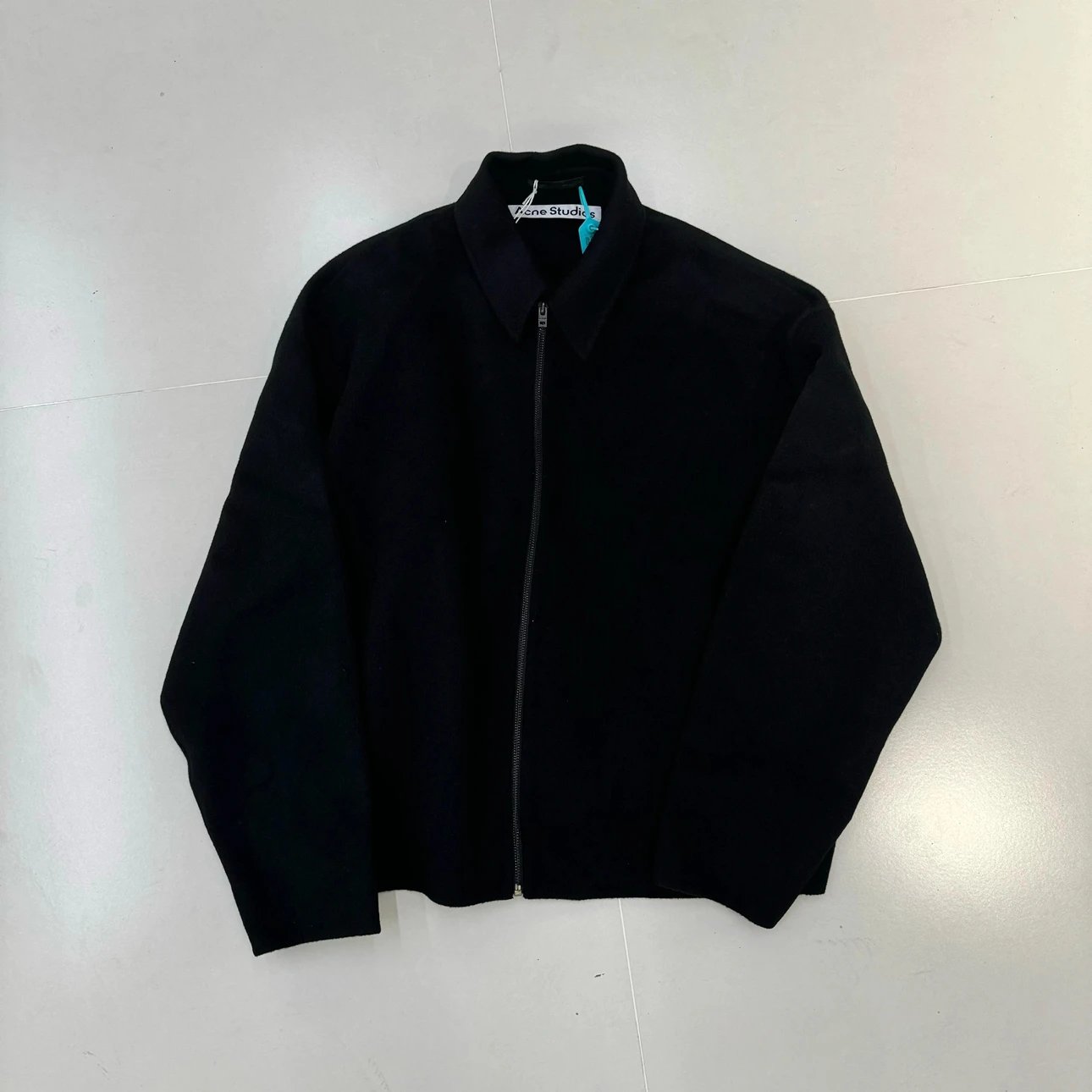 Acne wool jacket produced by Xiaohuolong, in stock for commuting, easy to wear, super cost-effective all wool belt testing report