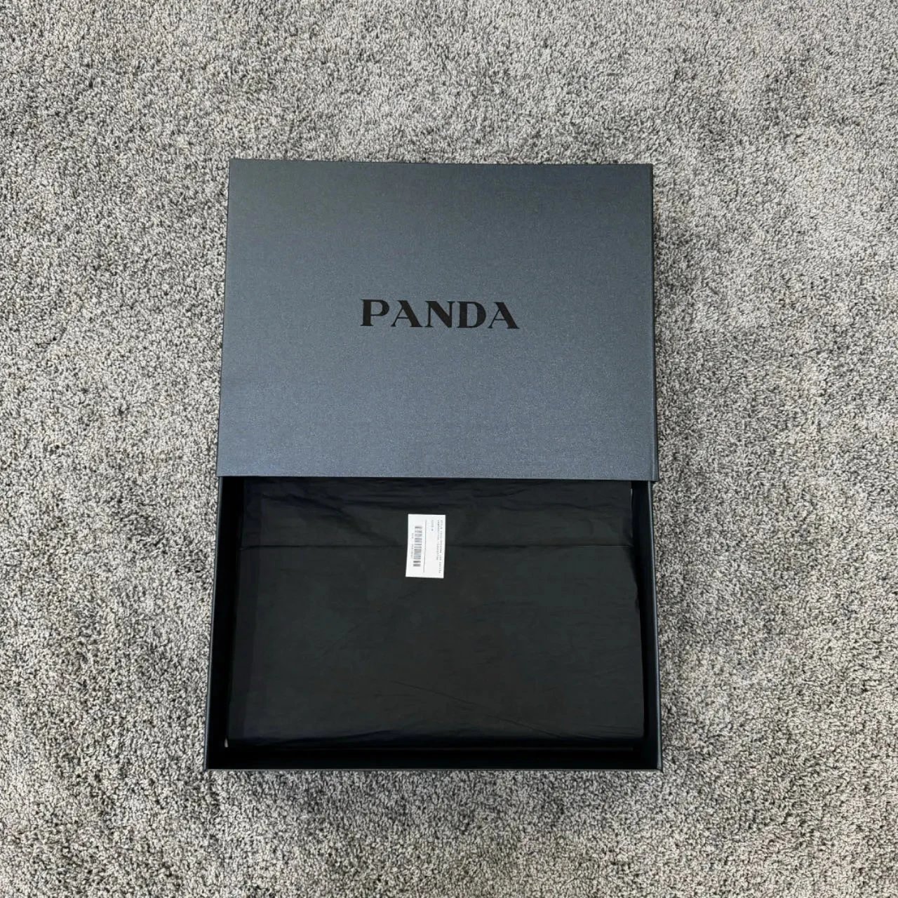 Panda Monogram Jacquard Cutout Short Sleeve/In Stock