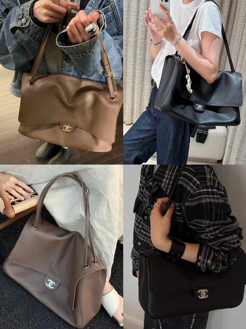 Chanel 26s Maxi Flap Cf Maxi Hobo