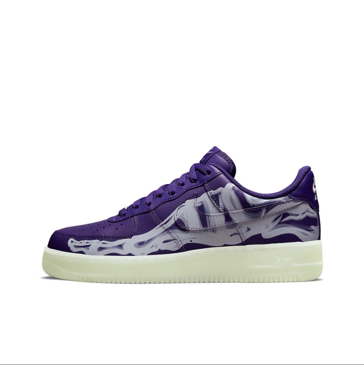 Nike Air Force 1 Low 'Black/Skeleton' Halloween photo 6